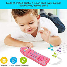 Load image into Gallery viewer, Kids Cell Phone Non-Toxic Baby Phone Baby Musical Toys Baby Cell Phone Toy No Burr Baby Remote Control Toy Baby Phone Toy for Baby(Pink)
