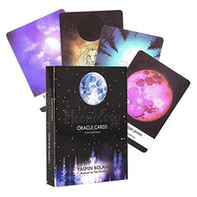 Load image into Gallery viewer, caralin Moonology Oracle Tarots 44 Cards Deck Full English Oracle Card Divination
