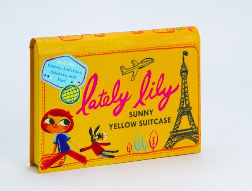 Chronicle Books Lately Lily: Sunny Yellow Suitcase (Lately Lily Traveling Activity Kit, Travel Companion for Kids)
