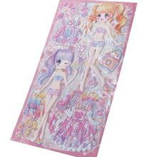Load image into Gallery viewer, metamorphic Princess Girl sticker / Heart Princess Girl for girls
