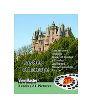 Load image into Gallery viewer, Castles of Europe - ViewMaster - 3 Reel Set - 21 3D Images
