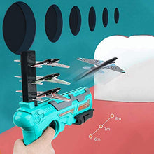 Load image into Gallery viewer, Bubble Catapult Plane Toy Airplane for Kids, 2021 New One-Click Ejection Model Foam Airplane, with 4 Colors Airplane Launcher, Outdoor Sports Boy Toy Kids 3+ Years Olds (Yellow)
