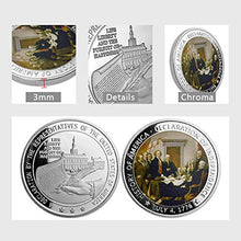 Load image into Gallery viewer, US Military Challenge Coin Presidential 1776 Declaration of Independence Commemorative Coin
