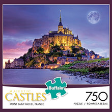 Load image into Gallery viewer, Buffalo Games - Majestic Castles - Mont Saint Michel France - 750 Piece Jigsaw Puzzle
