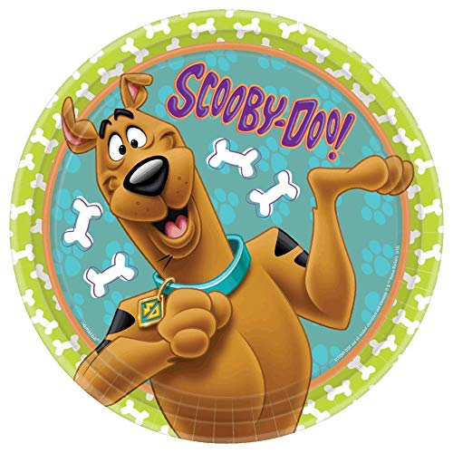 Scooby Doo Zoinks Round Paper Plates - 9