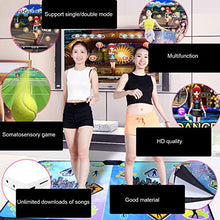 Load image into Gallery viewer, ? Double User Dance Mats, Non-Slip Dancing Step with Remote Control, Somatosensory Gamepad TV Video Games Yoga for Fitness Party Home
