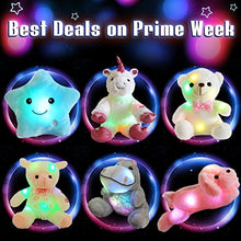Load image into Gallery viewer, Wewill Creative Night Light Led Stuffed Animals Lovely Dog Glow Plush Toys Gifts For Kids 18 Inch (P
