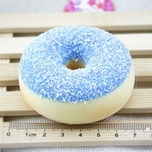 Load image into Gallery viewer, N/A Dessert 3 PCS Simulation Donut Cake Food Dessert Pastry Dessert Model Home Decoration Early Learning Toys Random Color(Random Color) (Color : Random Color)
