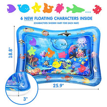 Load image into Gallery viewer, Tummy Time Water Play Mat - Activity Play Mat for Infants 3 6 9 Months - Sensory Baby Toy Gift for Girls and Boys
