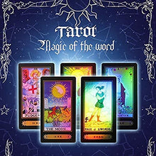 Load image into Gallery viewer, Tarot Cards for Beginner Deck Vintage 78 Cards Rider Waite Future Telling Game in Colorful Box (in Chinese)
