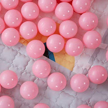 Load image into Gallery viewer, PlayMaty Ball Pit Balls - 2.36inches Phthalate&amp;BPA Free Plastic Ocean Colour Play Balls for Kids Toddlers and Babys for Playhouse Play Tent Playpen Pool Party Decoration Pack of 70 (Pink)
