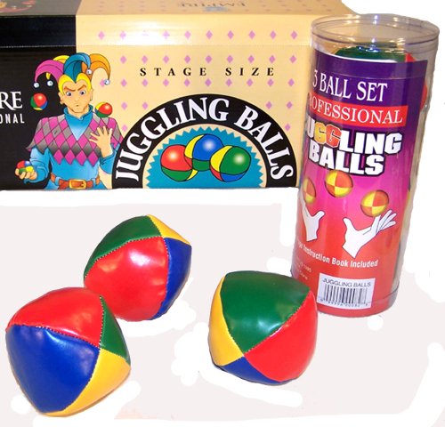 Juggling Ball Set Comes with 3 Large Juggling Balls