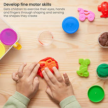 Load image into Gallery viewer, Arteza Kids Play Dough, 6 Transportation Molds, 6 Colors, 1-oz Tubs, Soft, Art Supplies for Kids Crafts, Birthday Gifts for Boys and Girls
