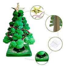 Load image into Gallery viewer, KHFU 1/2/3/5/7/10 PCS Magic Growing Crystal Christmas Tree,Magic Growing Halloween Decorations Tree/Xmas Ornaments/Wall Hanging Gifts for Kids Funny Educational/Party Toys (1sets Liquid Tree)
