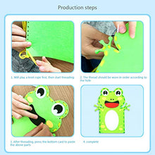Load image into Gallery viewer, 5Pcs Kid DIY Cartoon Animal Hand Puppet Craft Kit for Girls and Boys Handmade Sewing Crafts Educational Toy Random

