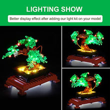 Load image into Gallery viewer, LED Light Kit for Lego 10281 Bonsai Tree Set, Lighting Kit Compatible with Lego 10281 ( Lights Only, No Lego Models) (Lights for Green Model)
