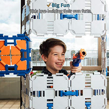 Load image into Gallery viewer, Blaster Boards - 1 Pack | Kids Fort Building Kit for Nerf Wars &amp; Creative Play | 46 Piece Set
