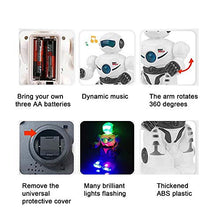 Load image into Gallery viewer, Cemnneohg Robot Dance to Music with Dazzling LED Light for Children, Smart Robot Toy, Singing Talking Sliding Robot Xmas Gifts Presents for Children (B)
