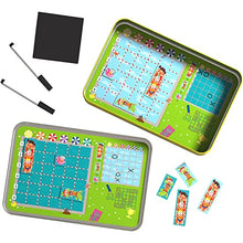 Load image into Gallery viewer, HABA Floaty Fight - A Compact Magnetic Travel Game - Silly Tile Placement for Ages 5 and Up - Will You Hit or Miss Your Opponents Floaties?
