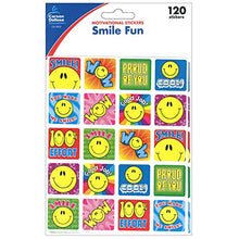 Load image into Gallery viewer, Smile Fun Motivational Stickers 120 stickers
