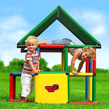 Load image into Gallery viewer, Quadro Junior - Rugged Indoor/Outdoor Climber, Tot/Toddler Jungle Gym, Expandable Modular Educational Component Playset, Giant Construction Kit, for Kids Ages 1-6 Years.
