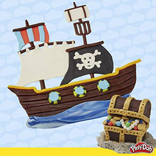 Load image into Gallery viewer, Play-Doh Pirate Theme 13-Pack of Non-Toxic Modeling Compound for Kids 3 Years and Up with 3 Cutter Shapes, Coin Mold, and Roller Tool (Amazon Exclusive)
