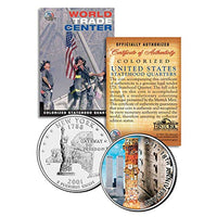 World Trade Center 18th Anniversary New York Statehood Quarter Coin 9/11 WTC