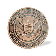 Load image into Gallery viewer, US Homeland Security Challenge Coin Law Enforcement Department Challenge Coin.
