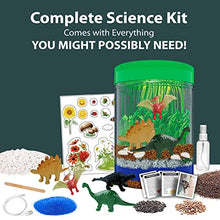 Load image into Gallery viewer, Light-Up Dinosaur Terrarium Kit for Kids - Kids Birthday Gifts for Kids - Best Dinosaur Toys &amp; Activities Kits Presents - Arts &amp; Crafts Stuff for Boys &amp; Little Girls Age 4 5 6 7 8-12 Year Old Boy Gift
