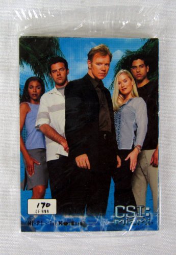 CSI Miami UK Sneak Preview Set of 10 Promo Cards + Autograph - M1-P1 The Miami Crew