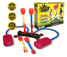Load image into Gallery viewer, Stomp Rocket Dueling Rockets, 4 Rockets and Rocket Launcher - Outdoor Rocket Toy Gift for Boys and Girls Ages 6 Years and Up - Great for Outdoor Play with Friends in The Backyard and Parks
