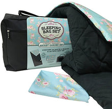 Load image into Gallery viewer, Sugar Lulu Sweet Dreams Sleeping Bag &amp; Carry Case: Secret Garden
