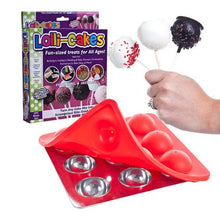 Load image into Gallery viewer, 2 PC Bake Set: Lolli-Cakes Lollipop Cake Maker- Fun Size Treats For All Ages
