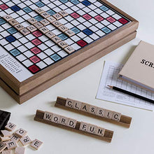 Load image into Gallery viewer, WS Game Company Scrabble Deluxe Vintage Edition with Rotating Game Board
