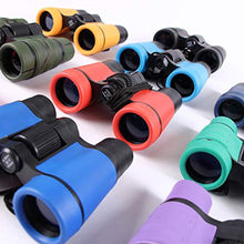 Load image into Gallery viewer, BARMI Portable Kids Children Binoculars Outdoor Observing High Clear Nonslip Telescope,Perfect Child Intellectual Toy Gift Set Earth Yellow
