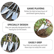 Load image into Gallery viewer, NUOBESTY 3pcs Stainless Steel Garden Trowel Transplanting Shovel Digging Trowel Planting Trowel Gardening Tools for Flowers Succulent Transplanting

