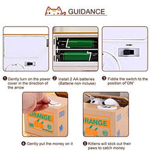 Load image into Gallery viewer, Lovely Piggy Bank, Automatic Stealing Coin Cat Coins Money Box Bank Cat Steal Money Coin Bank Moneybox(Orange)
