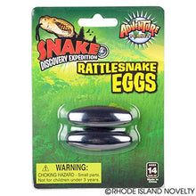 Load image into Gallery viewer, Rhode Island Novelty 1.75 Inch Magnetic Rattle Snake Eggs Six Pairs
