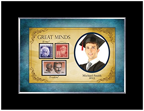 American Coin Treasures Great Minds Personalized Photo Frame