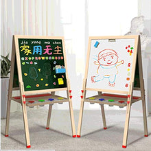 Load image into Gallery viewer, WPBOY Creative Drawing Board Double-Sided Magnetic Easel Drawing Board, Children&#39;s Home Support Drawing Board, Easy to Wipe,for Graffiti Drawing (Color : C Type Exclusive Package)
