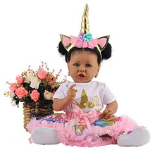 Load image into Gallery viewer, ZHANGZ Lifelike 50cm Silicone Girl Dolls Realistic Babies with Cute Clothes for Kids playmates Suitable for Birthday Gifts

