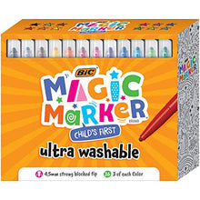Load image into Gallery viewer, BIC Child&#39;s First Magic Marker, Assorted Colors, 36-Count
