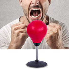 Load image into Gallery viewer, XGNA Desktop Punching Bag, Heavy Duty Stress Relief Ball, Desk Punch Ball with Extra-Strong Suction Cup, Boxing Punching Bag Stress Buster Relieves Stresses Ball

