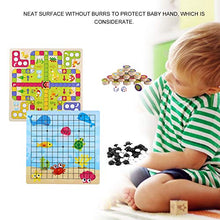 Load image into Gallery viewer, Travel Games Board Games 11.8X11.8X0.2In Desktop Game, Five-in-A-Row Interactive Desktop Game Go Game Set Kid Toy, for Travel Home Wooden Toy Puzzle Toy
