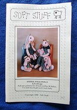 Load image into Gallery viewer, Soft Stuff Animal Folk Dolls
