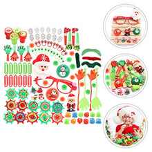 Load image into Gallery viewer, TomaiBaby 100pcs Kids Christmas Toys Christmas Wind Up Toys Christmas Party Glasses Christmas Stocking Stuffers Christmas Party Favors
