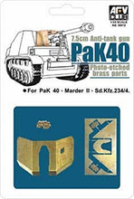 Load image into Gallery viewer, AFV Club 1:35 7.5cm Anti Tank Gun PaK 40 Photo Etched Set #AG35012
