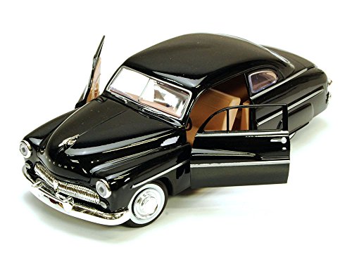 1949 Mercury Eight Coupe, Black - Motormax 73225 - 1/24 Scale Diecast Model Toy Car
