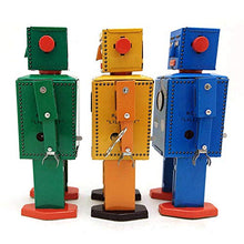 Load image into Gallery viewer, Charmgle MS397 Robot Toy Wind-Up Toy Adult Collection Toy Novelty Gifts Tin Toy Home/Party/Bar Decoration (Blue)
