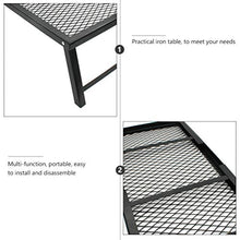 Load image into Gallery viewer, IMIKEYA Portable Outdoor Folding Campfire Grill with Legs Camp Grill Barbecue Grill for Outdoor Camping Cooking Hiking Backpacking Party Barbecue Travel
